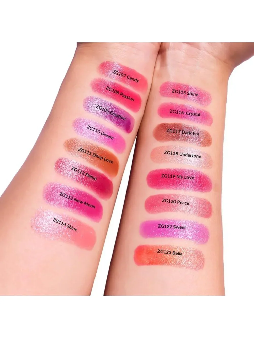 Vibrant Hot Pink & Nude Lipstick Set | Shimmer Tinted Balm, Hydrating